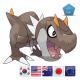 Tyrunt Pokemon Global Link 2015